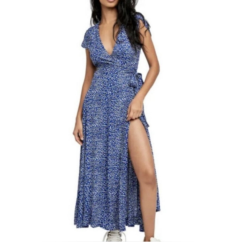 Free People Leopard Print Dress